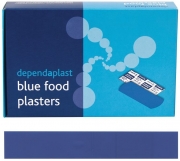 Blue Catering Fingertip Extension Plasters