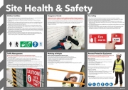 Site Health And Safety Guidance Poster