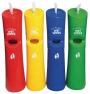 Hand And Handle Anti Bacterial Wet Wipe Stations
