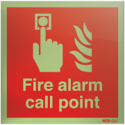 Fire Alarm Call Point Nite-Glo Acrylic Signs