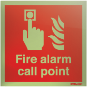Xtra-Glo Fire Alarm Call Point Acrylic Signs
