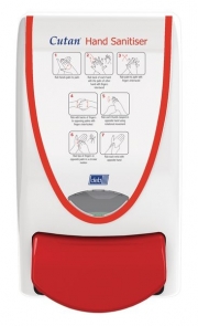 DEB 7 Circles Cutan® Sanitiser Dispenser
