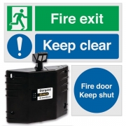Dorgard™ Retainer And Fire Exit Signage Bundle