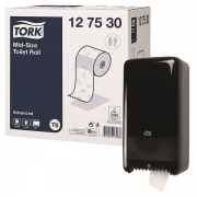 Tork® Midsize Toilet Tissue & FREE Black Dispenser