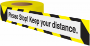Please Stop Keep Your Distance Floor Tapes