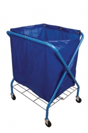 Folding Janitorial Waste Carts