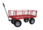 Platform Truck With Mesh Sides And Mesh Deck