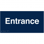 Entrance Tactile And Braille Signs