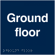 Ground Floor Tactile And Braille Signs
