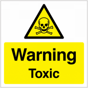 Warning Toxic Labels