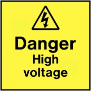 Danger High Voltage Stickers