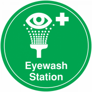 Eye Wash Station Anti-Slip Floor Signs