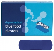 Blue Catering Strip Plasters