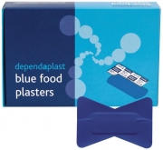 Blue Catering Fingertip Plasters