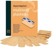 Low-Allergy Dependaplast Multisoft Plasters