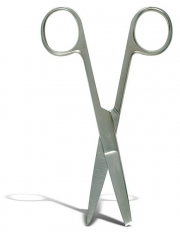 Stainless Steel Medical Bandage Scissors