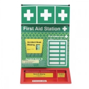 Combined Small First Aid & Burns Station Unstocked