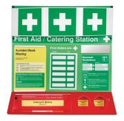 Small First Aid Catering Station Unstocked