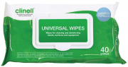 Clinell Universal Wipes NHS Approved Pack Of 40