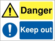 Danger Keep Out Signs