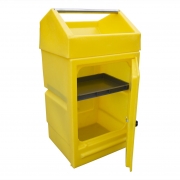 Lockable Work Stand With Roll Holder