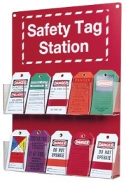 Highly Durable Polycarbonate Safety Tag Stations
