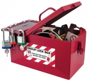 Steel Construction Lockout Tagout Group Lock Box