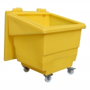 Mobile 250 Litre Yellow Storage Container