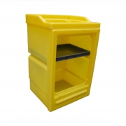 Open Fronted Polyethylene Work Stand