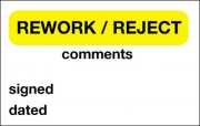 Rework Rejected Labels