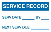Service Record Labels