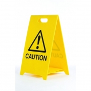 Caution A Board Floor Stands