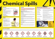 Chemical Spills Photographic Safety Poster
