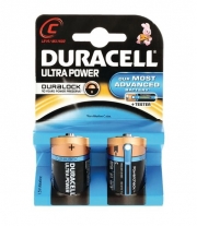 Duracell® Ultra M3 PP3 Size C Batteries Twin Pack