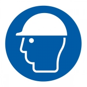 Head Protection Symbol Labels