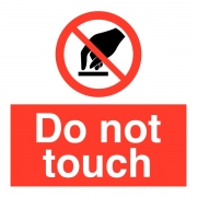 Do Not Touch Labels