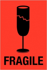 Fragile Goods Labels