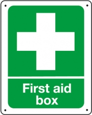 First Aid Box Vandal Resistant Signs
