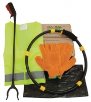Litter Picker Kit With Sack Hoop Gloves
