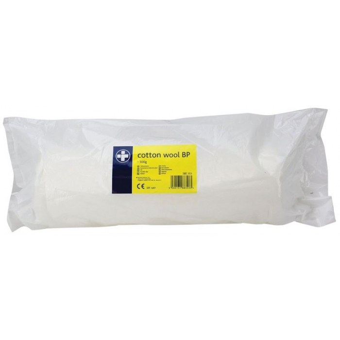 First Aid Cotton Wool Roll 500g