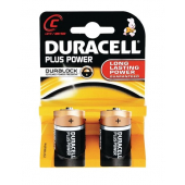 Duracell Plus C Type Batteries Pack Of Two