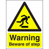 Warning Beware Of Step Sign