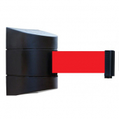 Black Tensabarrier FRAME-HDSC-33-8511HD-H Frame with Heavy Duty Horizontal Sign Cone 8.5 x 11 
