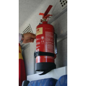 Universal Transport Extinguisher Bracket