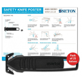 Martor SECUMAX 145 Safety Knife Poster Bundle
