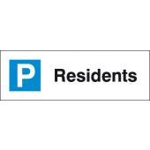 Residents Parking Sign